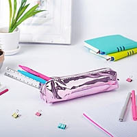 Пенал "Живи, наслаждайся, люби" зеркальный