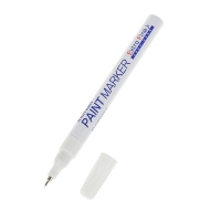 Маркер-краска (лаковый) 1.0 мм MunHwa Extra Fine Paint Marker, белая нитро-основа