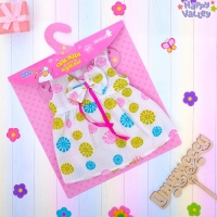 Одежда "Цветочек" для пупса 38-42 см