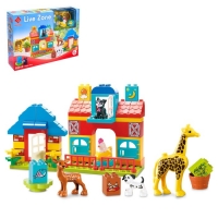 Конструктор "Зооферма", 61 деталь