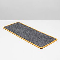 Когтеточка  угловая большая, с пропиткой, 67 х 14 см, микс цветов