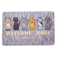 Коврик для ванной "Кошки"