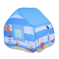 Игровая палатка "Морской домик", цвет голубой