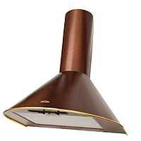 Вытяжка Elikor Эпсилон 50П-430-П3Л, каминная, 430 м3/ч, 3 скорости, 50 см, медная/золот.