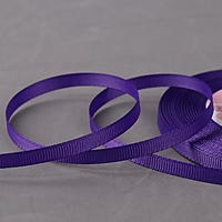 Лента репсовая, 6мм, 22±1м, №35, цвет фиолетовый