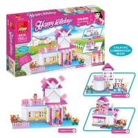 Конструктор "Весёлые выходные: Загородный дом", 402 детали