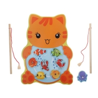 Рыбалка "Котенок", 8 элементов + 2 удочки