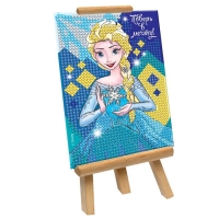 Алмазная вышивка (мозаика) А6 "Поверь в мечту!", Холодное средце, ёмкость, стержень, клеевая подушечка