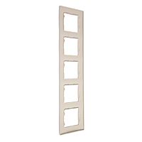 Рамка Legrand Etika, 5 постов, слоновая кость, 672515