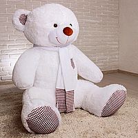 Мягкая игрушка Медведь Тоффи 150 см белый