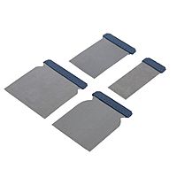 Набор шпателей TUNDRA, "японские", металлические, 50-80-100-120 мм, 4 шт.