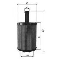 Фильтр масляный KNECHT OX188D