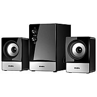Акустическая система 2.1 Sven MS-90, 2х2.5Вт+5Вт, черные/белые