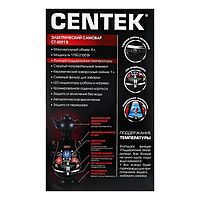 Самовар Centek CT-0091B, пластик, 4 л, 2300 Вт,LED индикатор, керамический заварник, черный