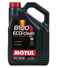 Масло моторное Motul 8100 ECO-clean 5W-30 5 л синт. 101545