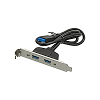 Адаптер USB Bracket 2xUSB3.0 Bulk