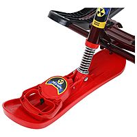 Снегокат Ника-Snowdrive «Робот», СНД3/Р2, цвет красный/чёрный/бордовый