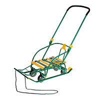 Санки Nikki 3, цвет зелёный