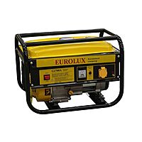 Электрогенератор Eurolux G2700A, бензиновый, 2/2.2 кВт, 220В, 5.5 л.с., 15 л, ручной старт