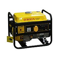 Электрогенератор Eurolux G1200A, бензиновый, 1/1.1 кВт, 220 В, 2.4 л.с., 6 л, ручной старт