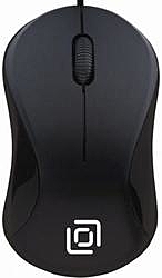 Мышь Oklick 115SR черный, оптическая (800dpi), USB для ноутбука (3but)