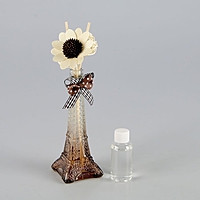 Набор подарочный "Эйфелева башня" (ваза, 2 палочки с шариками, декор, аромамасло 30 мл), аромат лаванда