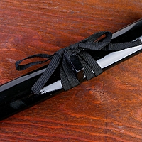Сувенирное оружие «Катана на подставке», чёрные ножны