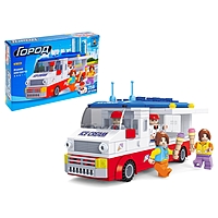 Конструктор Город "Фургон с мороженым", 259 деталей