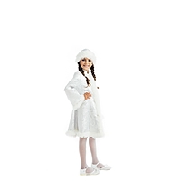 Детский карнавальный костюм "Снегурочка", 2 предмета, рост 134 см