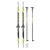 Комплект лыжный БРЕНД ЦСТ (Step, 150/110 (+/-5 см), крепление: 0075мм), цвета микс