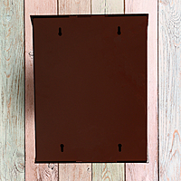 Ящик почтовый «Сфера», вертикальный, с замком, коричневый