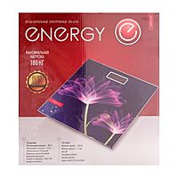 Весы напольные ENERGY EN-419G электронные до 180 кг цветы