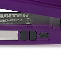 Выпрямитель Centek CT-2021, 60 Вт, 5 режимов, титановые пластины, фиолетовый