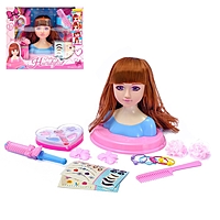 Кукла-манекен для создания причёсок "Стилист" с аксессуарами