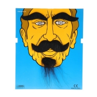 Карнавальный набор "Борода, усы, брови", цвета МИКС