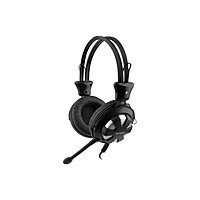 Гарнитура A4Tech HS-28 1.8м мониторы оголовье (HS-28 (BLACK)) черный