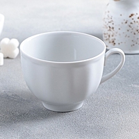 Чашка чайная 275 мл "Гранатовый", цвет белый