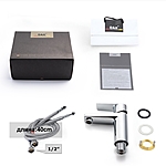 Смеситель для раковины D&K Rhein Lessing DA1322101 хром