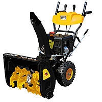 Снегоуборщик Huter SGC 6000, бензиновый, 4Т, 8/5.8 л.с./кВт, ковш 62/54 см, эл. старт