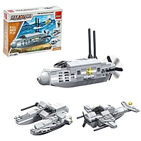 Конструктор Вооруженные силы "Субмарина", 94 детали, 3 варианта сборки