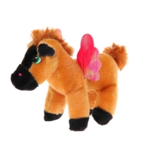 Мягкая игрушка-присоска "Лошадь с крыльями", цвета МИКС