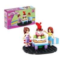 Конструктор Страна Чудес "Праздничный торт", 60 деталей