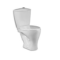 Унитаз компакт Santeri "Версия" 45294, косой выпуск, белый