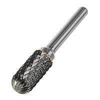 Борфреза TUNDRA premium тип C цилиндрическая с закруглением, 12 x 25 мм, хвостовик 6 мм