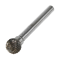 Борфреза TUNDRA premium тип D шарообразная, 12 мм, хвостовик 6 мм