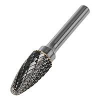 Борфреза TUNDRA premium тип F параболическая, 12 x 25 мм, хвостовик 6 мм