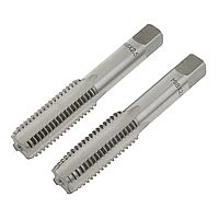 Метчики метрические ручные TUNDRA, М18 х 2.5 мм, комплект из 2шт.