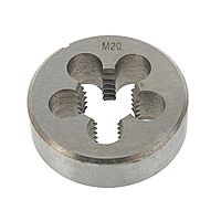 Плашка метрическая TUNDRA, М20 х 2.5 мм