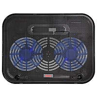 Подставка для ноутбука Buro BU-LCP140-B214H 14" 1xUSB 2x 140ммFAN черная