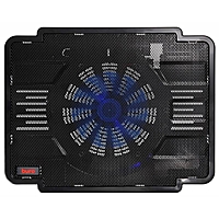 Подставка для ноутбука Buro BU-LCP140-B114 14" 1xUSB 1x 140ммFAN черная